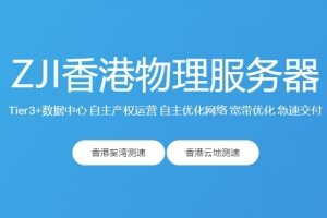 ZJI新春开年促销 全场8折 香港服务器享5折优惠 仅需500元/月-百变无痕